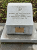 Close-up of Post 1946 Remembrance Stone