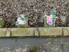 Stones dedicated to P Evans & V J Baker