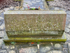 Names shown on rear of memorial stone