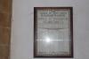 Ravensthorpe church Roll of Honour, WW1.