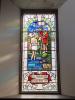 Stained glass men's window
