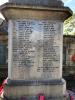 Names on base front facing panel
