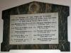Men of Exford World War One plaque