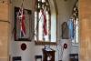 Hickling WW1 tablet in context on the left