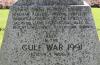 Fulbourn - Cross, WW2 names and Gulf War name