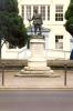 Statue of soldier on plinth.