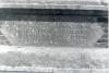 Engraved names on memorial.