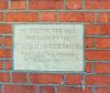 Dedication plaque