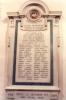 WW1 marble plaque