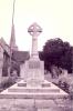 Memorial - Front View post restoration