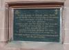 The memorial tablet