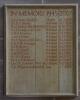The memorial board