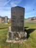 Granite family gravestone