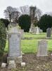 McIntosh gravestone cemetery setting