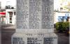 Leamington Spa War Memorial  - WW1 BAKER - CROWTHER, WW2 ABCOCK - COOPER