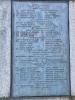 World War I Names Panel (1)