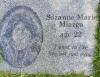 Suzanne Marie Miazga - ground plaque