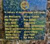 World Wings PAA wall plaque remembering 16 colleagues and friends who lost their lives.
