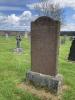 Kessack family gravestone cemetery setting