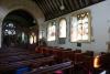 Overall view of tablet and church interior.