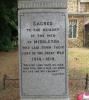 Middleton - Inscription