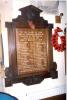 Oak wall plaque