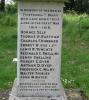 Tivetshall - WW1 names