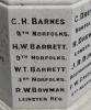 North Runcton - WW1 Names, list 1