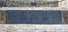 Tablet with incised Second World War names.