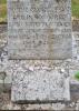 Close up of inscribed names