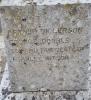 Close up of inscribed names