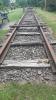 Railway track.