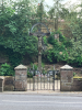 Calvary Cross within Garden