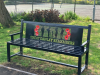 Seat within Remembrance Garden