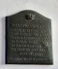 The subject's plaque