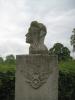Profile view of memorial