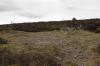 View of two memorials, one cross, one cairn