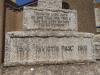 Upper steps - inscription