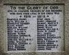 WW1 Commemoration and Names (B-J)