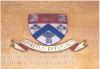 Coat of arms bearing Latin motto meaning the Spirt nourishes within