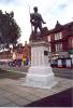 Statue of soldier on a plinth