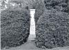 monochrome picture of column