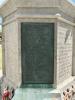 Stone cross mounted on octagonal base