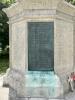 Stone cross mounted on octagonal base