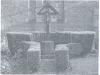Closer picture of cross (monochrome)
