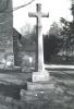 Cross on stepped base