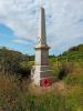 Tapered obelisk on base
