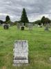 Cemetery setting