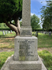 Close-up of names from WW1 & WW2
