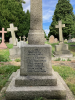 Close-up of names from WW1